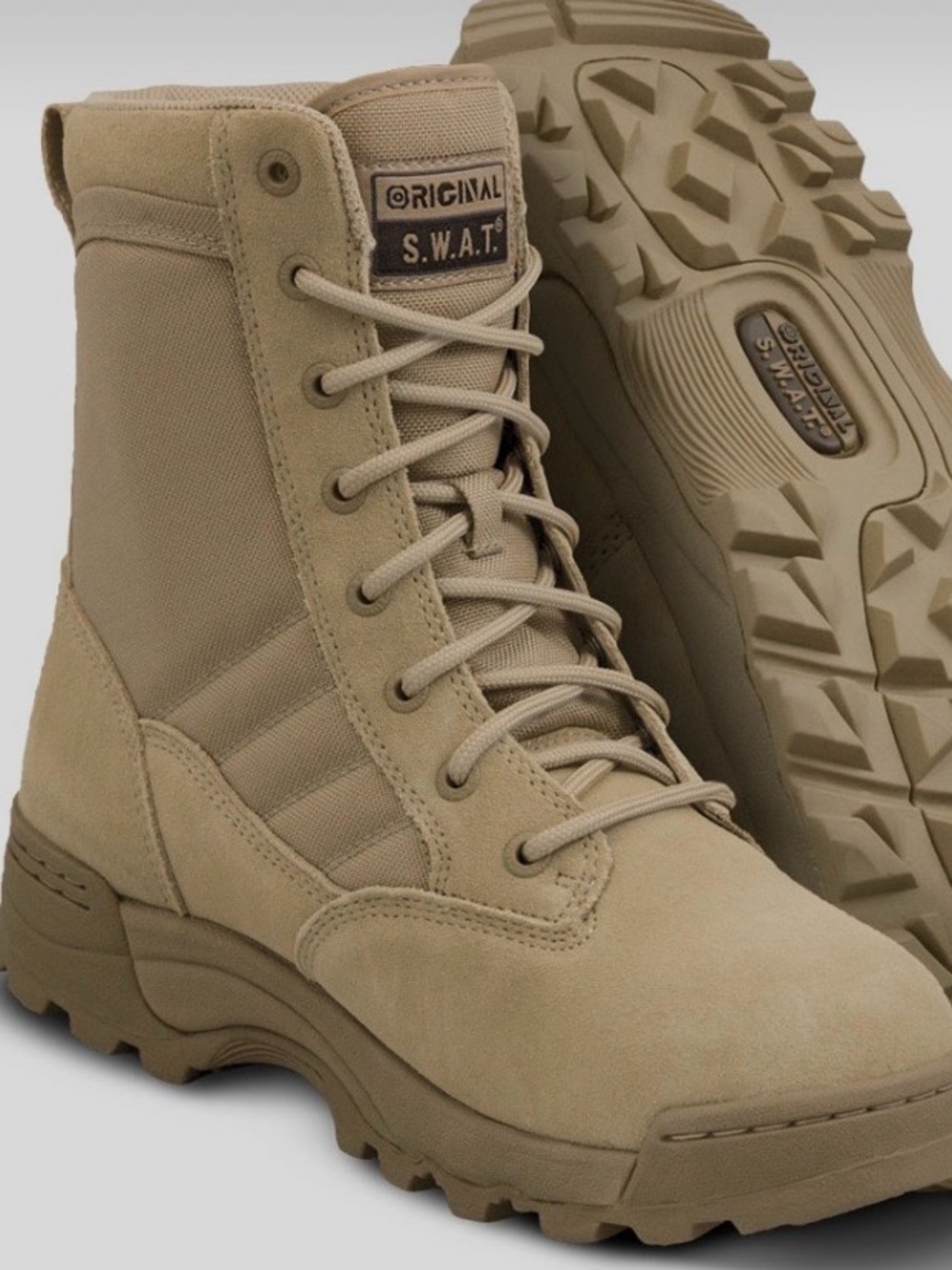 Original S.W.A.T. Men's Tan Tactical Boots 9.5W